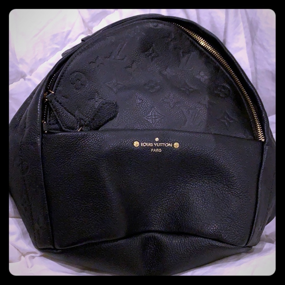 Louis Vuitton Sorbonne backpack black NEW